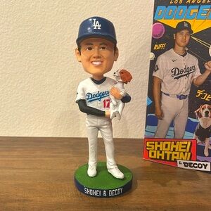 Dodgers Shohei Ohtani & Decoy Bobblehead SGA 8/28/24